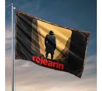 Drapeau de porche Reiearin : The Silent Guardian of Time Drapeau amusant drapeaux pour dortoir universitaire (30 x 45 cm)