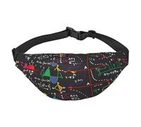 Drapeau de Porto Rico - Convient pour le sport, la course à pied, les voyages, les sacs de plein air, sac banane unisexe pour homme et femme, Quiz mathématiques, Taille unique, Sac à dos de