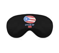 Drapeau de Porto Rico It's in MySleep Mask Night Cover Eye pour femmes hommes BlockLight pour avion voyage sieste sangle réglable