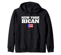 Drapeau de Porto Rico Patrimoine de New York Sweat à Capuche