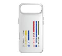 Drapeau de première Intervention en Ligne Fine pour infirmière et Police Coque pour iPhone Air