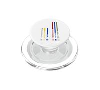 Drapeau de première Intervention en Ligne Fine pour infirmière et Police PopSockets PopGrip pour MagSafe