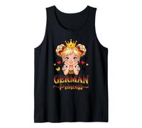 Drapeau de Princesse Allemande pour Filles et Enfants Débardeur