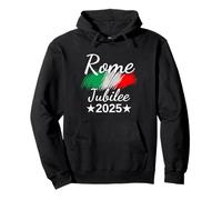 Drapeau de Rome Italie Souvenir Rome 2025 Jubilé pèlerinage Sweat à Capuche