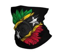 Drapeau De Saint-Kitts-Et-Nevis Homme Femme Cache Cou Coupe-Vent Tour De Cou Séchage Rapide Snood pour Hiver Ski Cyclisme Pêche