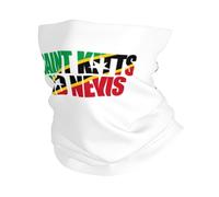 Drapeau De Saint-Kitts-Et-Nevis Homme Femme Echarpe Gaiter Multi-Usage Bandeaux Élastique Couvre-Chef pour Sports Yoga Course À Pied