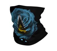 Drapeau De Sainte-Lucie Élastique Décoration Faciale Respirant Écharpe Demi-Visage Bandeaux pour Sports Randonnée Jogging