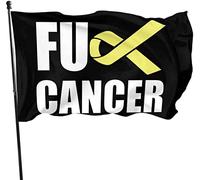 Drapeau de sarcome ou de cancer des os Fuck 3x5 Ft Flag Single Sided Print Banner Welcome Party Outdoor Flag