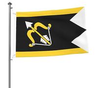 Drapeau de Savonie du Nord, drapeaux pour extérieur, bannière robuste double face de 2 x 3 pieds, pour maison, cour, festival, décoration de jardin extérieur, drapeau de bienvenue