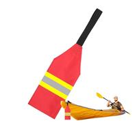 Drapeau De Sécurité Pour Kayak - Équipement de Signalisation pour Canoës,Drapeau De Sécurité Résistant Aux Intempéries Pour Bateau, Kayak, Sous-, Excursion Et Randonnée