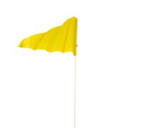 Drapeau de sécurité vélo Sélection CGN Jaune