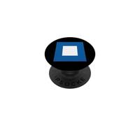 Drapeau de Signal Nautique Lettre P Bateau Maritime Alphabet PopSockets PopGrip Adhésif