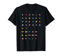 Drapeau de signalisation maritime de l'alphabet international T-Shirt