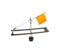 Drapeau de Signalisation pour Pêche sur Glace, Accessoires et Équipement de Pêche pour Le Pêcheur, Drapeaux De Mât Orange Indicateurs De Touche pour sur Glace, pour Hommes Lui Papa Père