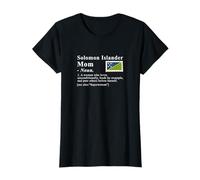 Drapeau de Superwoman de la Définition de Maman des îles Salomon T-Shirt