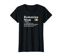 Drapeau de Superwoman Définition de Maman roumaine T-Shirt