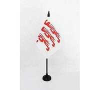 Drapeau de table Comté de Dorset Ancien 15x10cm - PETIT Drapeaux DE BUREAU County of Dorset - Angleterre 10 x 15 cm - AZ FLAG