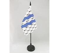 Drapeau de table Ille-et-Vilaine 15x10cm - PETIT Drapeaux DE BUREAU département français - Bretagne 10 x 15 cm - AZ FLAG