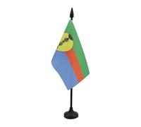 Drapeau de table Nouvelle Calédonie 15x10cm - PETIT Drapeaux DE BUREAU kanak 10 x 15 cm - AZ FLAG