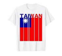 Drapeau de Taïwan T-Shirt Graphique avec Valeur