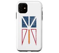 Drapeau DE Terre-Neuve Labrador Province Canada Coque pour iPhone 11