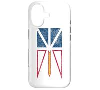 Drapeau DE Terre-Neuve Labrador Province Canada Coque pour iPhone 17