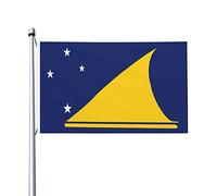Drapeau de Tokelau drapeau 3x5 pieds décoration extérieure bannière légère bannière maison et fête décoration de cour 3x5 bannière