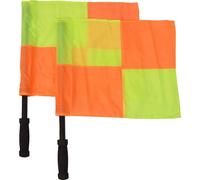 Drapeau de touche Sporti Damier (x2) (x2) Jaune TU Unisex