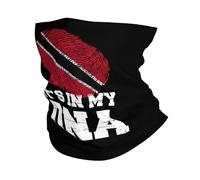 Drapeau De Trinité-Et-Tobago. C'est dans Mon Adn. Homme Femme Écharpe Tube Douce Bandana Séchage Rapide Bandeau pour Pêche Randonnée Marche Course À Pied