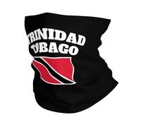 Drapeau De Trinité-Et-Tobago Femme Homme Décoration Faciale Multi-Usage Protection du Visage Élastique Echarpe Tête Pirate pour Motorcycle Randonnée Yoga