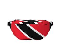 Drapeau de Trinité-et-Tobago Imprimé Sac banane réglable léger et confortable adapté pour le fitness, le jogging, les voyages