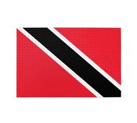 Drapeau de Trinité-et-Tobago Puzzle horizontal en bois 1000 pièces Détendez-vous et améliorez les compétences et la concentration