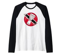 Drapeau de Trinité-et-Tobago Trini Amour Djembé/Tambours Manche Raglan