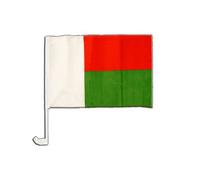 Drapeau de voiture Madagascar - 30 x 40 cm