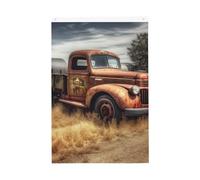 Drapeau de voiture vieux camion 6 x 0,9 m pour extérieur - Drapeau de vacances double face avec œillets verticaux - Drapeaux de cour pour l'extérieur de la maison et du jardin - Bannière de vacances
