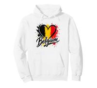 Drapeau de Voyage I Love Belgium - Motif cœur Souvenir Sweat à Capuche