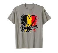 Drapeau de Voyage I Love Belgium - Motif cœur Souvenir T-Shirt