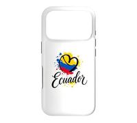 Drapeau de Voyage « I Love Equateur » Motif touriste Coque pour iPhone 17 Pro