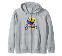 Drapeau de Voyage « I Love Equateur » Motif touriste Sweat à Capuche