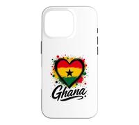 Drapeau de Voyage I Love Ghana - Motif touriste Coque pour iPhone 16 Pro