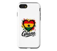 Drapeau de Voyage I Love Ghana - Motif touriste Coque pour iPhone SE (2020) / 7/8