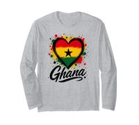Drapeau de Voyage I Love Ghana - Motif touriste Manche Longue