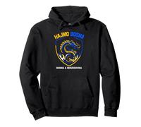 Drapeau de Voyage Vintage HAJMO Bosna Bosnia Boys Vacay Cheer Sweat à Capuche