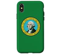Drapeau de Washington State The Evergreen State Coque pour iPhone X/XS