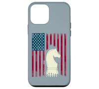 Drapeau d'échecs USA Grand maître Mat Roi Stratégie Coque pour iPhone 12 Mini