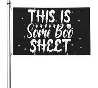 Drapeau Décoratif C'Est Une Feuille De Boo Imperméable Bannière De Cour Durable Drapeau Pour D'Intérieur Extérieure Pelouse 3X5 Ft