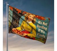 Drapeau décoratif de bar sportif « It'S Not Hording If » pour adolescents et dortoirs (30 x 45 cm)