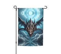 Drapeau décoratif de jardin Dragon volant 30,5 x 45,7 cm, anti-plis et anti-décoloration, convient pour jardin, jardin, pelouse, balcon
