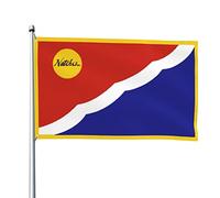 Drapeau Décoratif De Jardin Drapeau De Natchez, Uv Fade Résistant Drapeau Jardin Suspendre Bannière Décorative Pour Bureaux Fête Pelouse 3X5 Ft