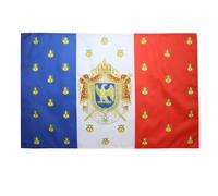 Drapeau Décoratif De Jardin Étendard De Napoléon Iii De France Double Face Bannière Imperméable Drapeau Jardin Pour Patio Fête Intérieur 3X5 Ft